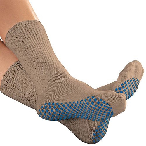 Diabetic Non Slip Socks - 4 Pack